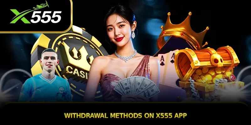 Withdrawal Methods on X555 APP