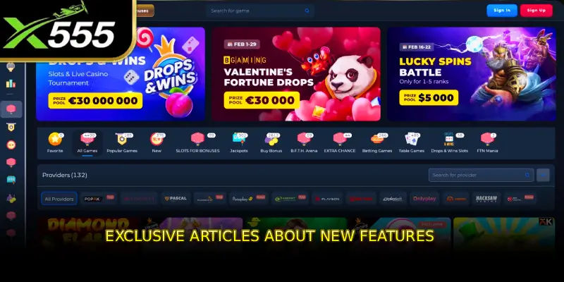 Exclusive Articles About New Features