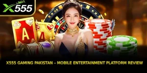 X555 Gaming Pakistan – Mobile Entertainment Platform Review