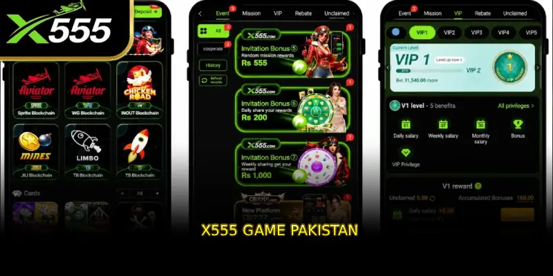 X555 Game Pakistan