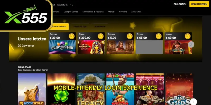 Mobile-Friendly Login Experience