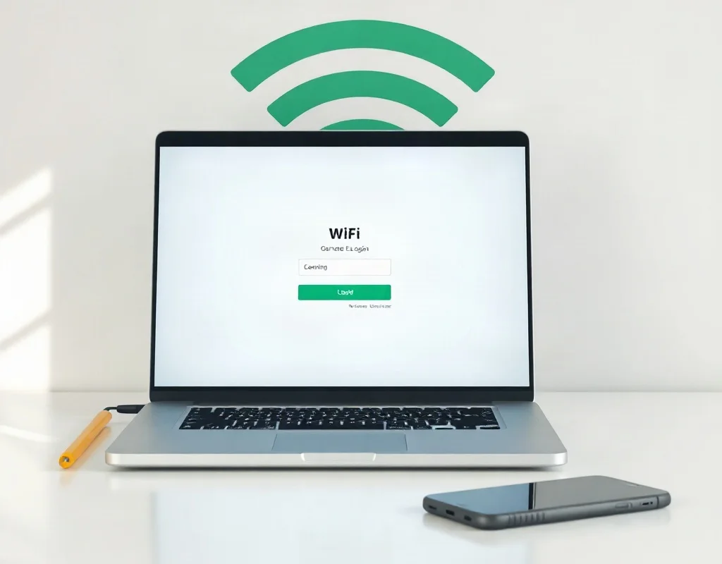 Laptop and smartphone prepared for game account login
