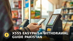 X555 Easypaisa Withdrawal Guide Pakistan: Steps & Charges 2025