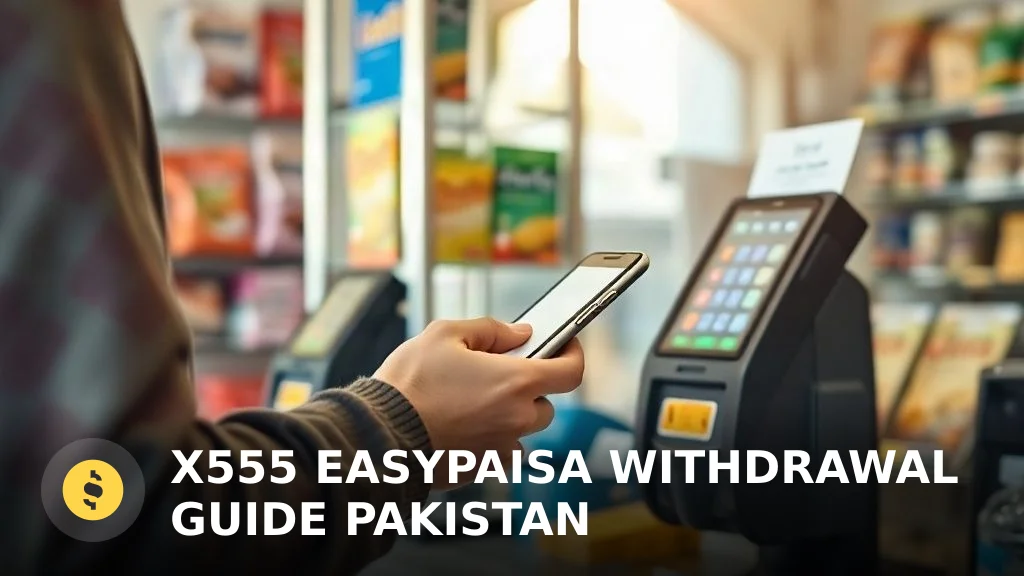X555 Easypaisa Withdrawal Guide Pakistan: Steps & Charges 2025
