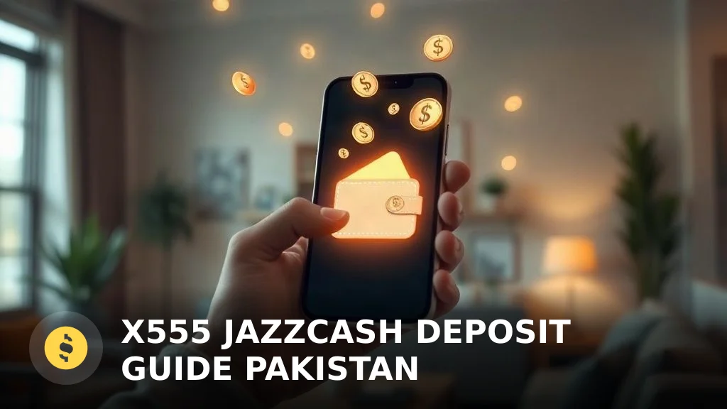 X555 JazzCash Deposit Guide Pakistan 2024: Step-by-Step Tutorial