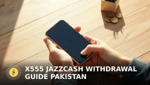 X555 JazzCash Withdrawal Guide Pakistan: Complete Step-by-Step Help