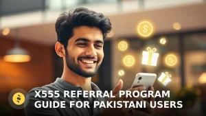 X555 Referral Program Guide for Pakistani Users: 2024 Step-by-Step