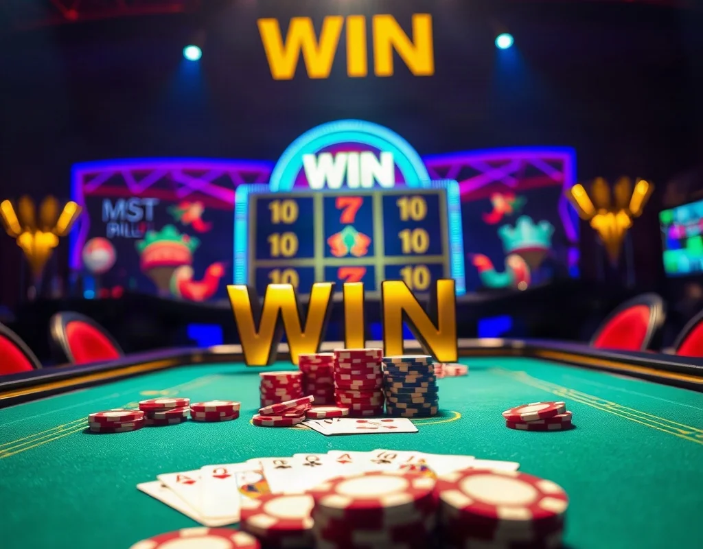 X555 Teen Patti game table with cards and chips